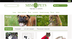 Desktop Screenshot of mimopets.com